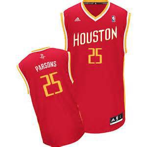 Camiseta retro Parsons #25 Houston Rockets Rojo